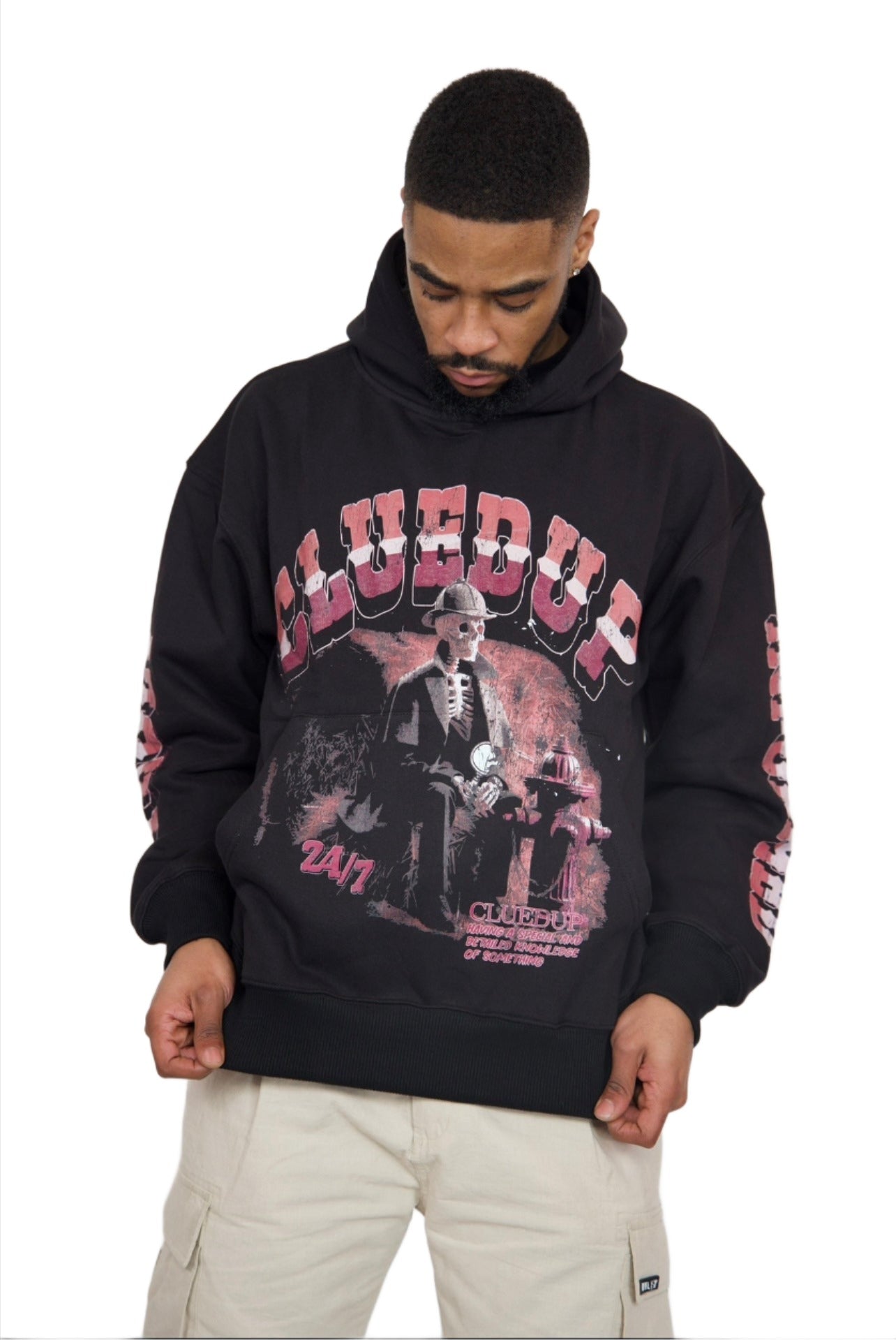 CLUEDUP OVERSIZED HOODIE