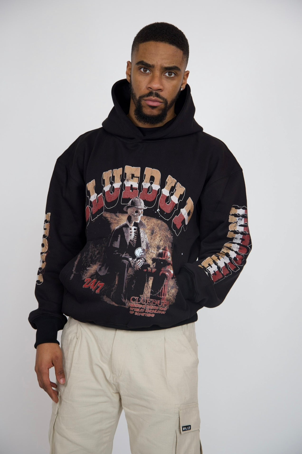 CLUEDUP OVERSIZED HOODIE