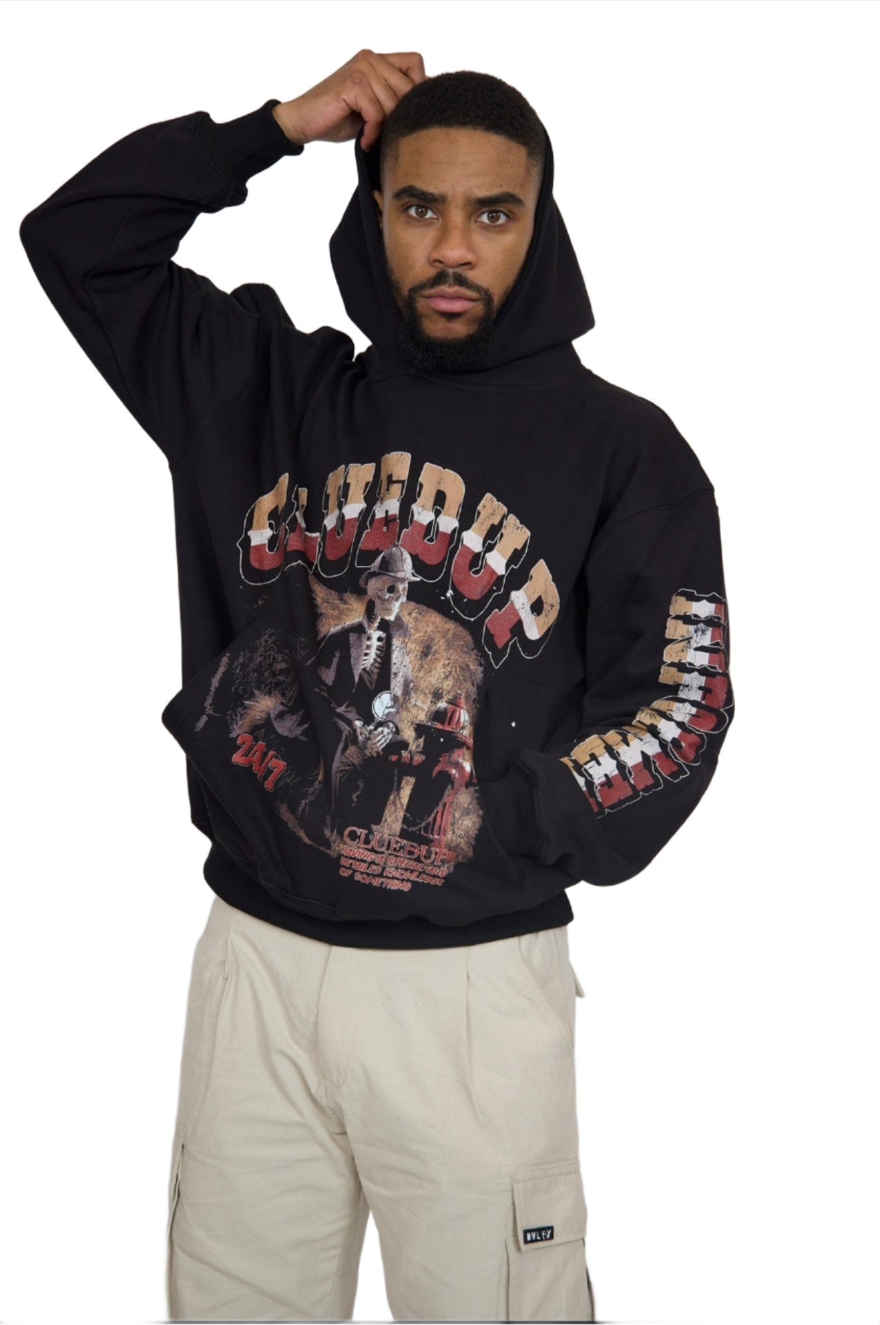 CLUEDUP OVERSIZED HOODIE